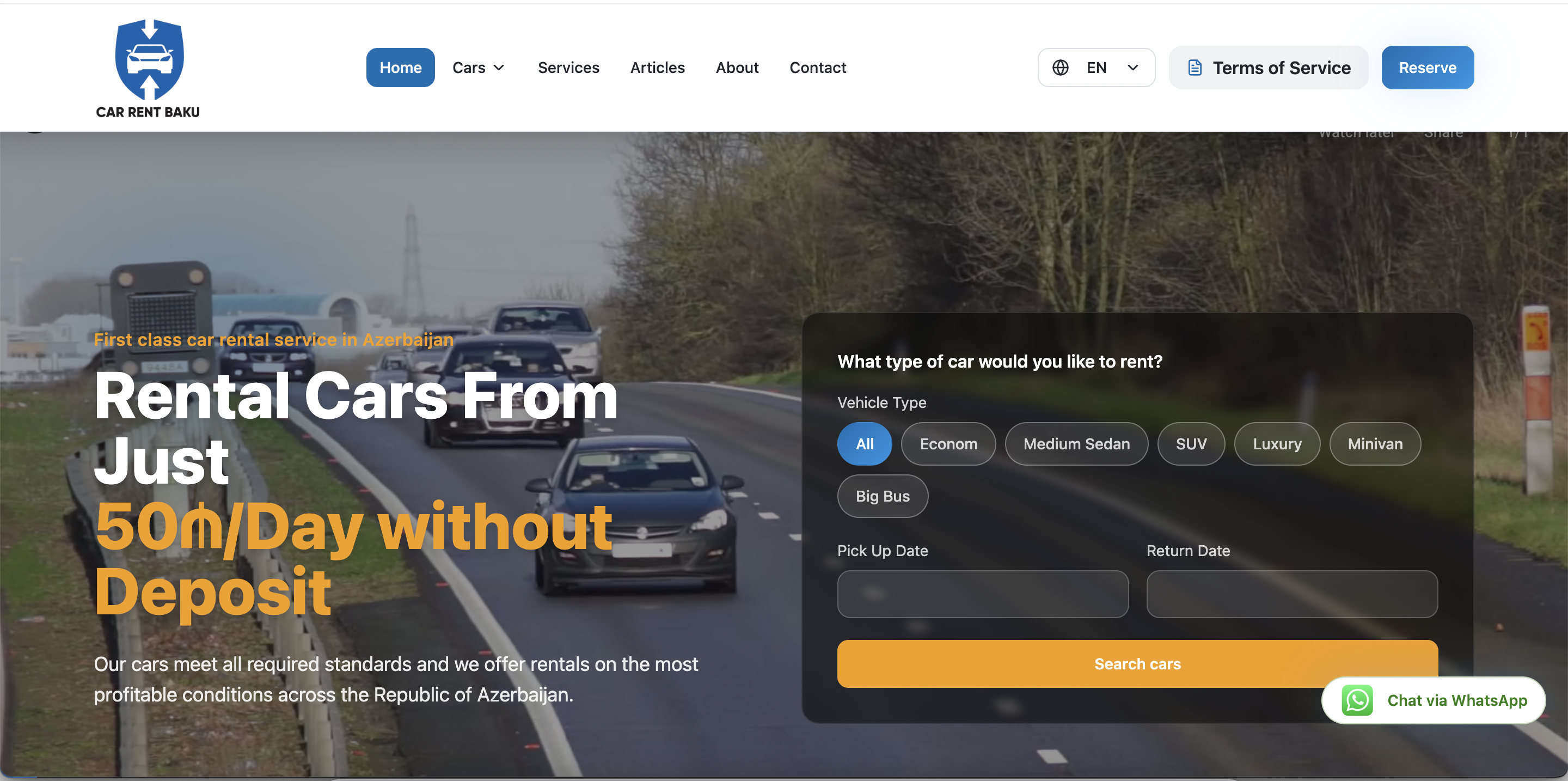 Car Rent Baku